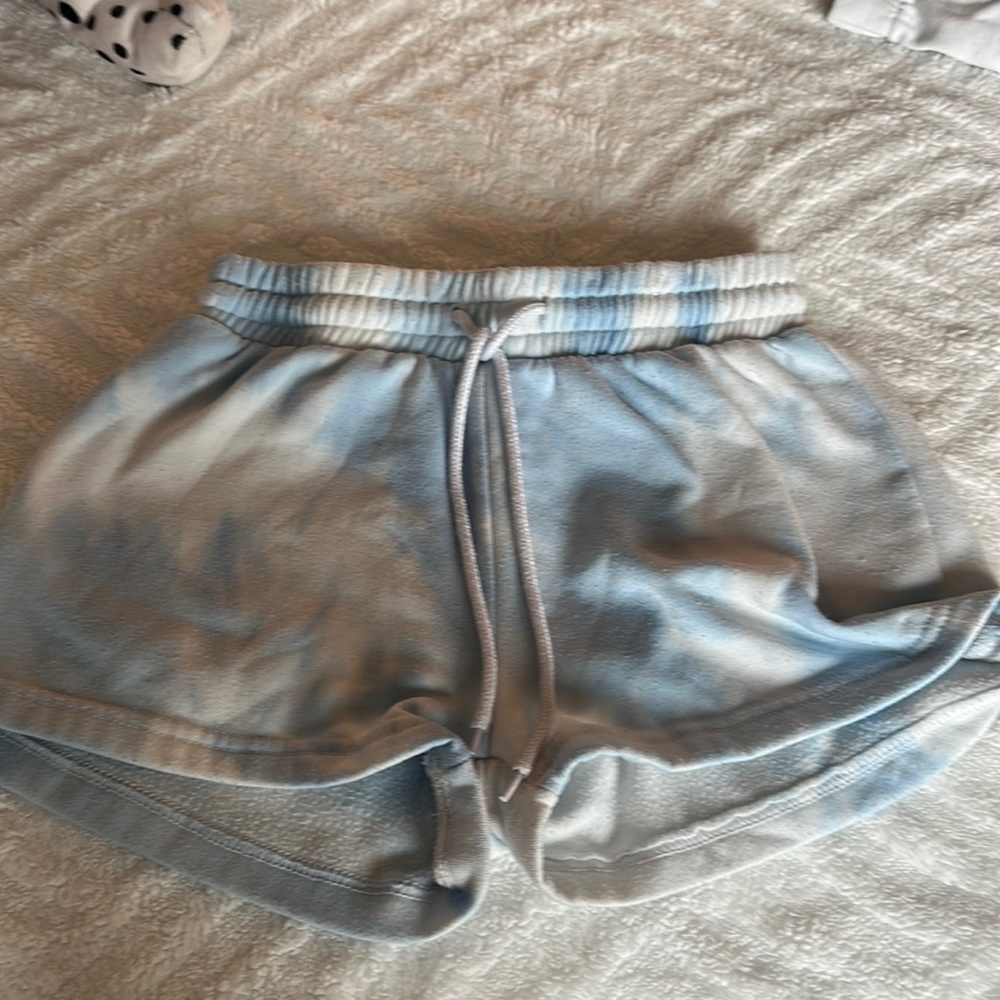 tie dye shorts